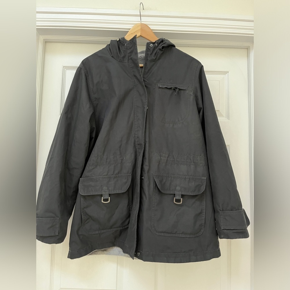 Natural reflections Raincoat/ski jacket/winter reversible size large